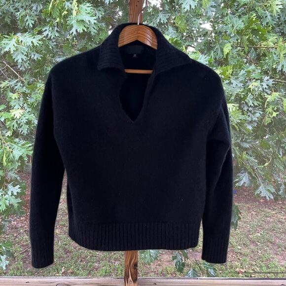 Nili Lotan Women's Black 100% Cashmere Pullover Sweater Size XS - Picture 1 of 7